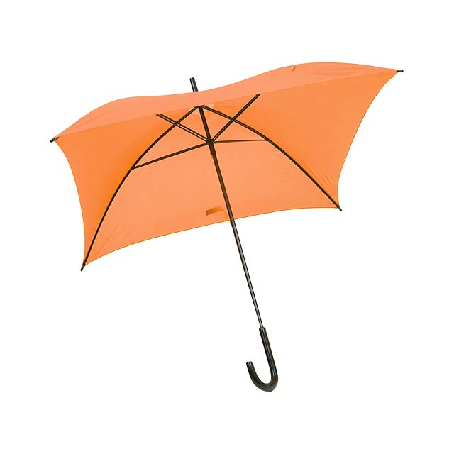 Square čtvercový deštník - oranžová