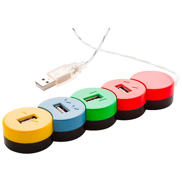Proc USB hub - multicolor
