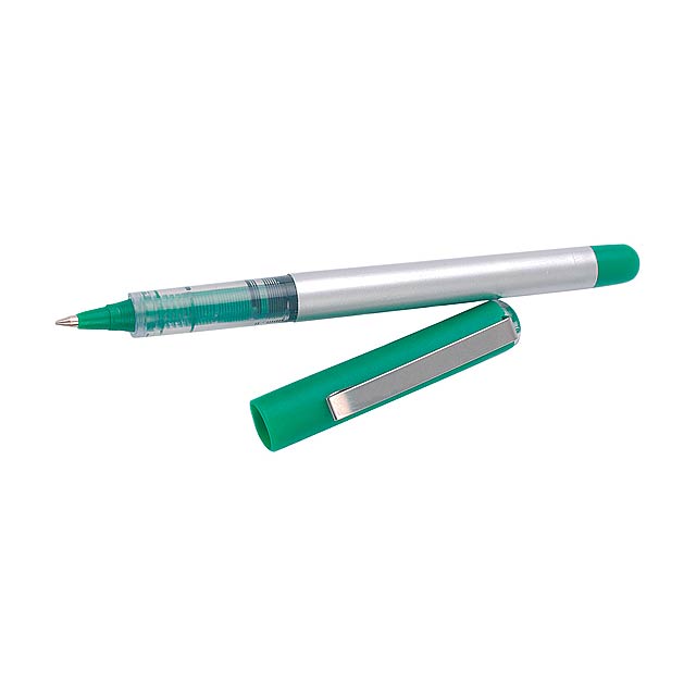 Estrim kuličkové pero - zelená