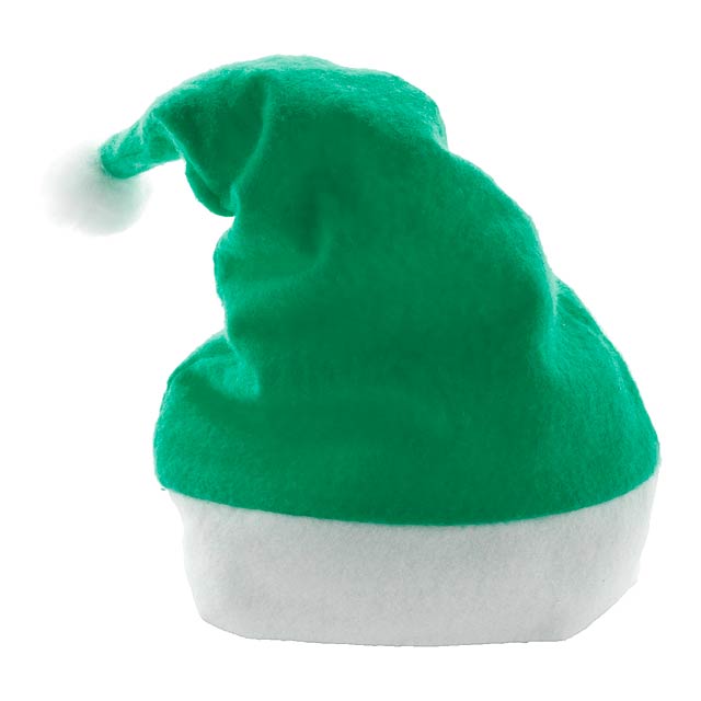 Papa Noel Santa Klausovská čepice - zelená