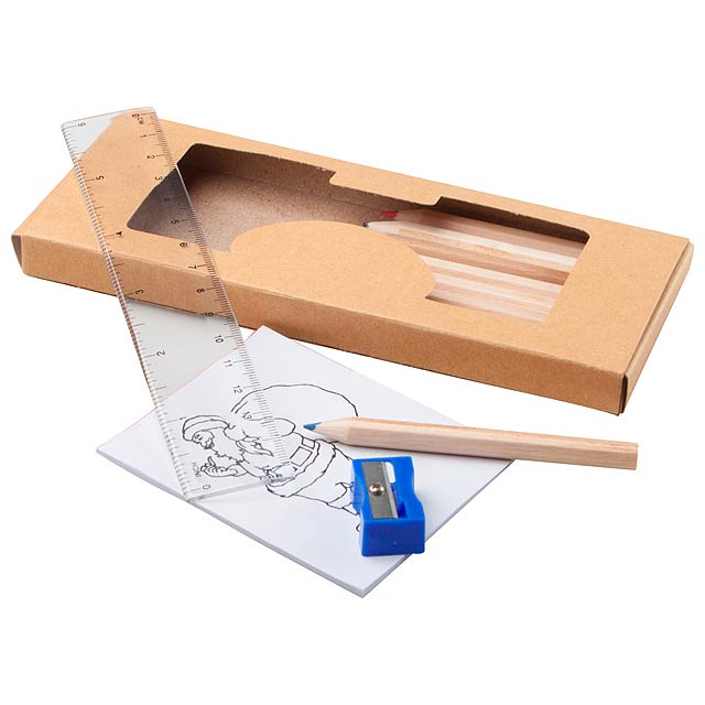 Drawing set - wood