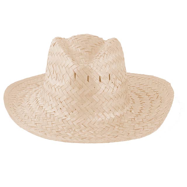 Straw hat - white