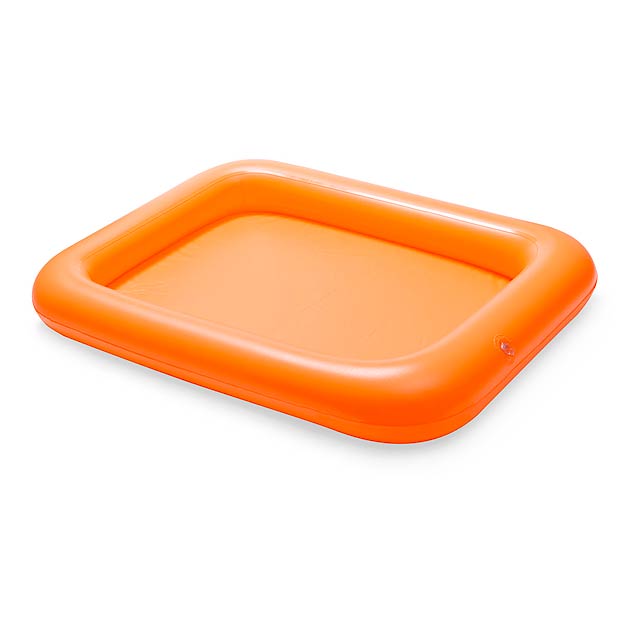 Pelmax plážový stolek - oranžová