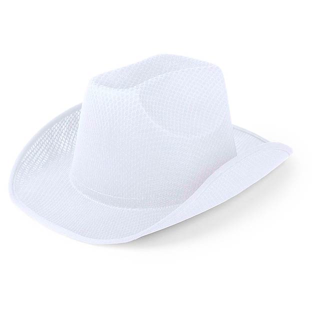 Osdel klobouk - biela