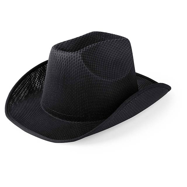 Osdel klobouk - čierna