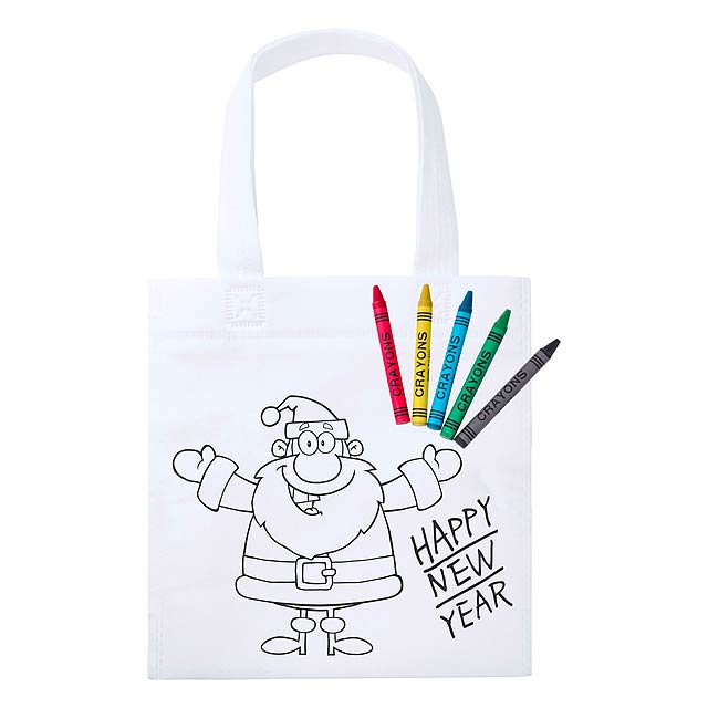 Wistick nákupní taška na vybarvení - multicolor