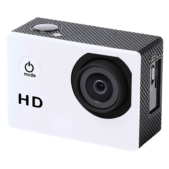 Komir - sports camera - white