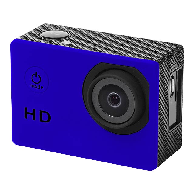 Komir - sports camera - blue