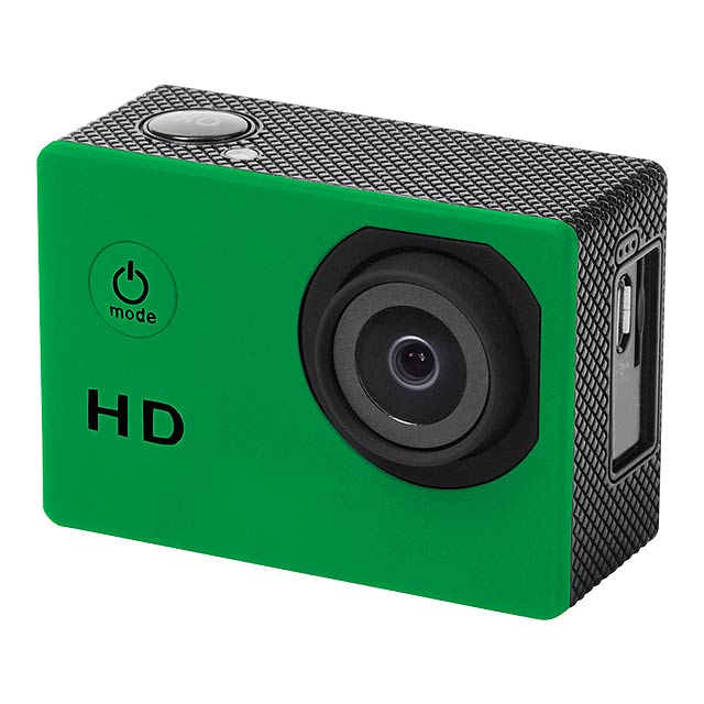 Komir - sports camera - green