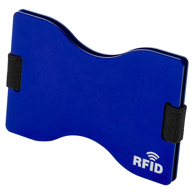 Porlan - credit card holder - blue