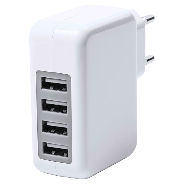 Gregor - USB wall charger - white