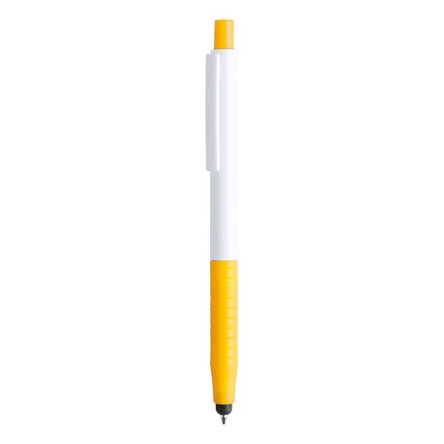 Rulets - Touchpen mit Kugelschreiber - Gelb
