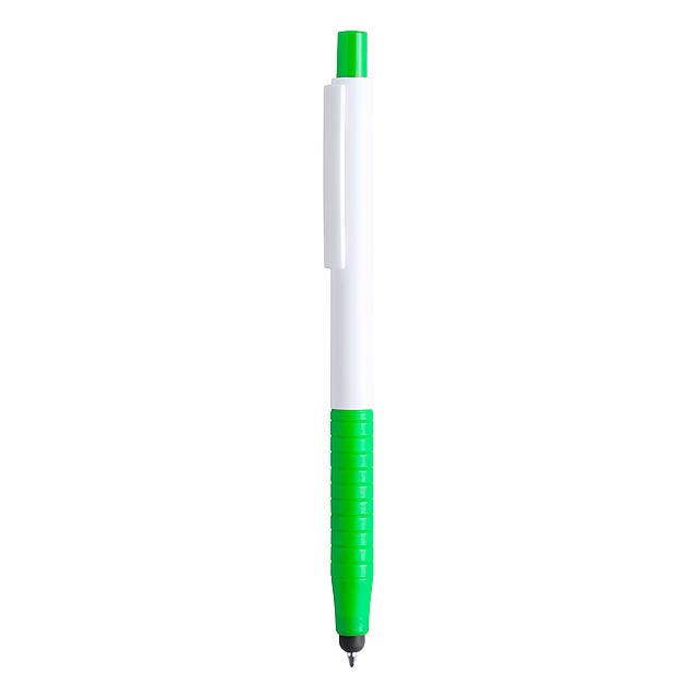Rulets dotykové kuličkové pero - zelená