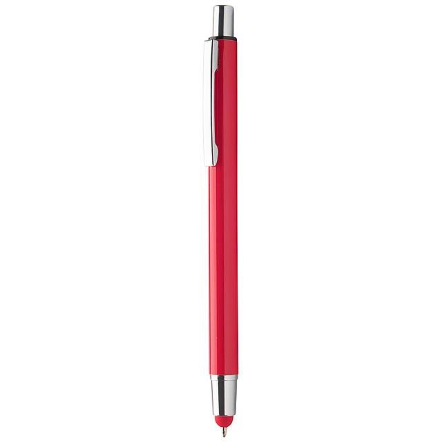 Rondex dotykové kuličkové pero - červená