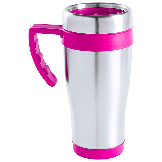 Carson - thermo mug - fuchsia