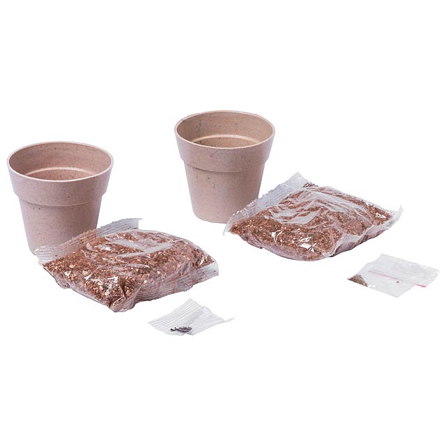 Nertel - herb pot set - multicolor