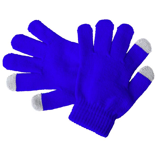Pigun dotykové rukavice pro děti - modrá