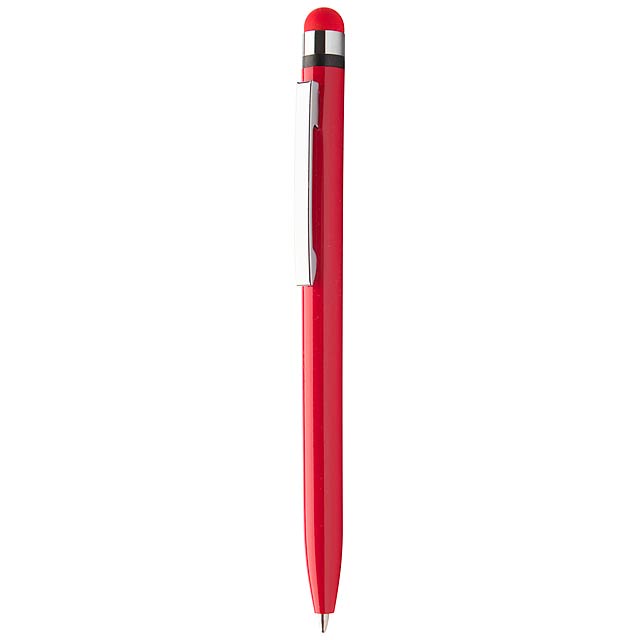 Haspor - Touchpen mit Kugelschreiber - Rot