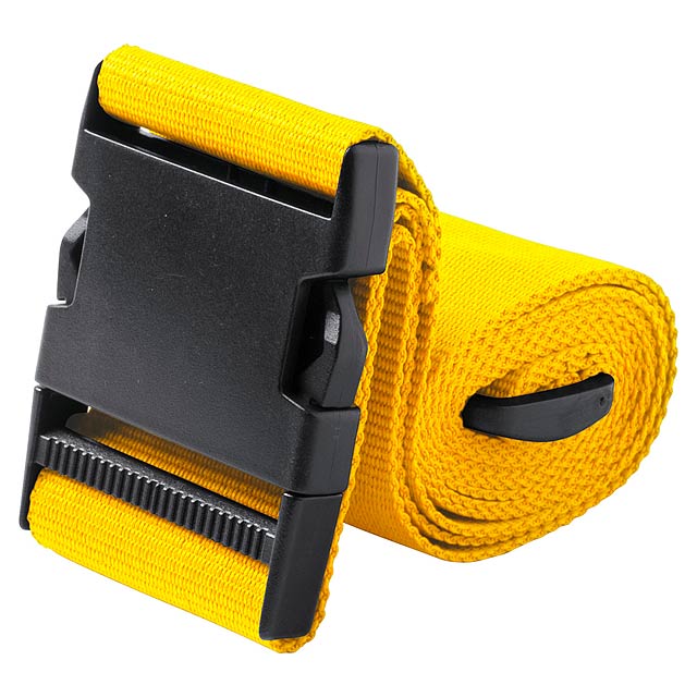 Ripley - luggage strap - yellow