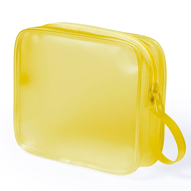 Saeki kosmetická taška - žltá