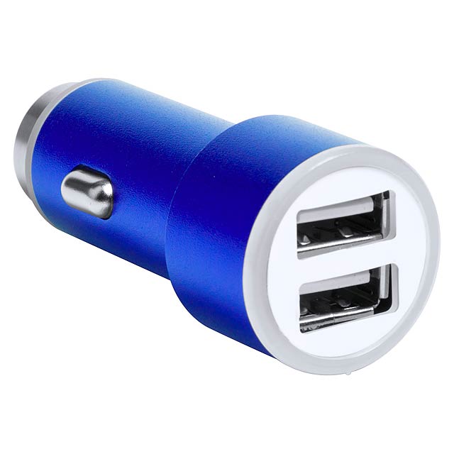 Hesmel - USB car charger  - blue