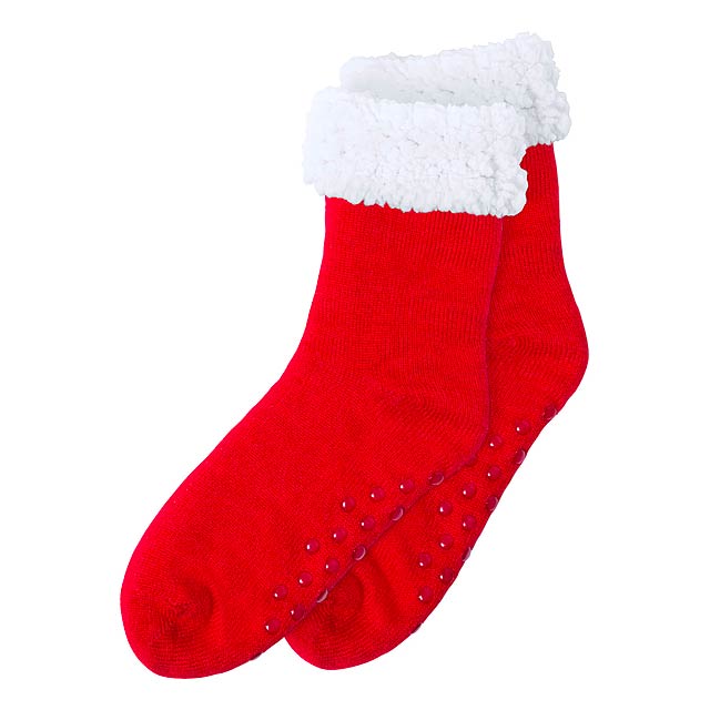 Molbik ponožky - červená