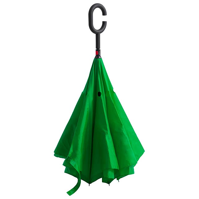 Hamfrek oboustranný deštník - zelená