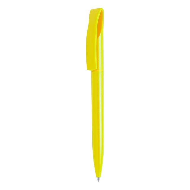 Spinning kuličkové pero - žltá