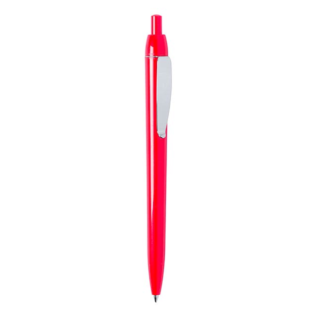 Glamour kuličkové pero - červená
