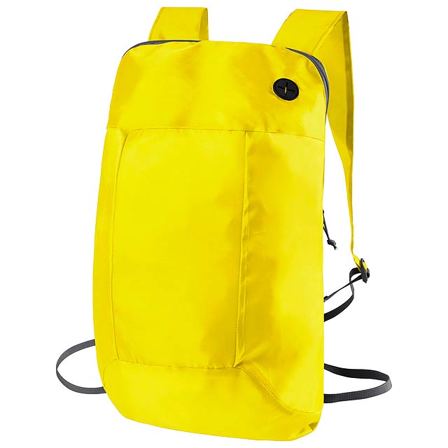 Signal - foldable backpack - yellow