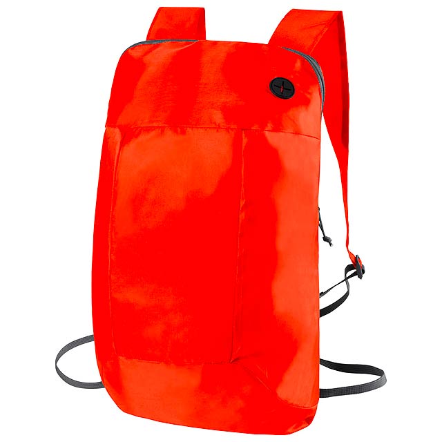 Signal - foldable backpack - orange