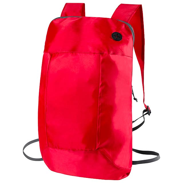 Signal - foldable backpack - red