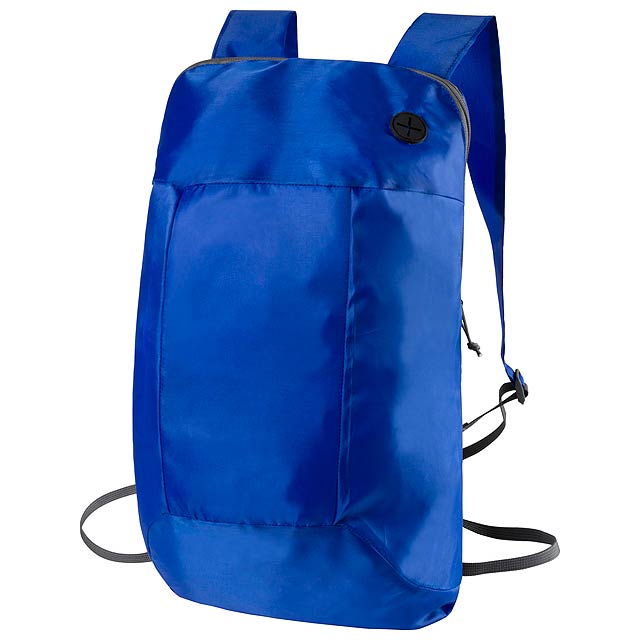 Signal - faltbarer Rucksack - blau