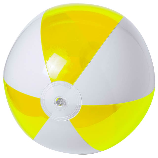 Zeusty plážový míč (ø28 cm) - žlutá