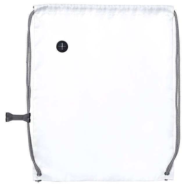 Telner - drawstring bag - white