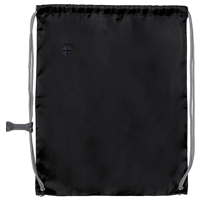 Telner - drawstring bag - black