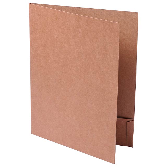 Haborg - document folder - brown