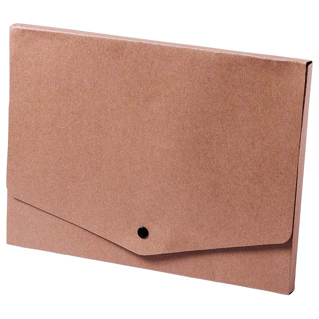 Damany - document folder - brown