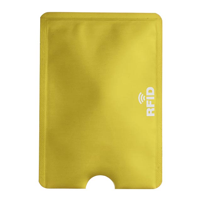 Becam credit card case - gold