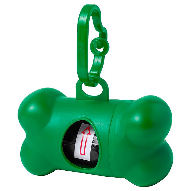 Rucin - dog waste bag dispenser - green