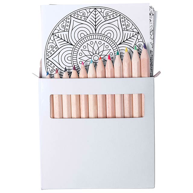 Boltex - mandala colouring set - multicolor