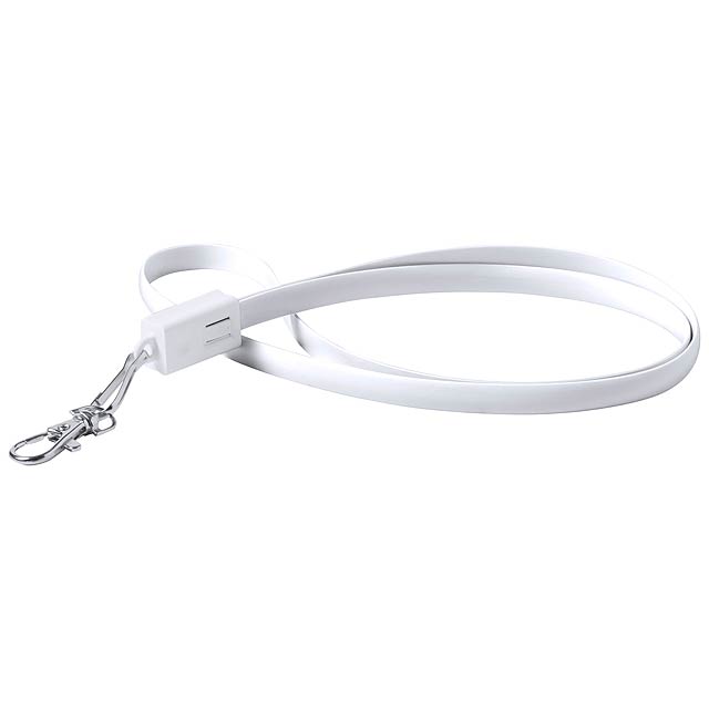 Doffer - USB Typ-C Lanyard - Weiß 