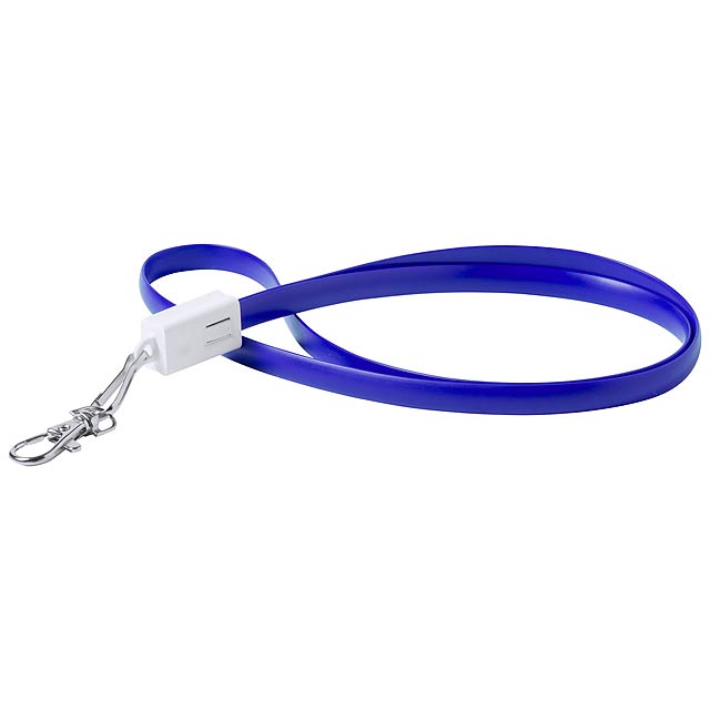 Doffer - USB Typ-C Lanyard - blau