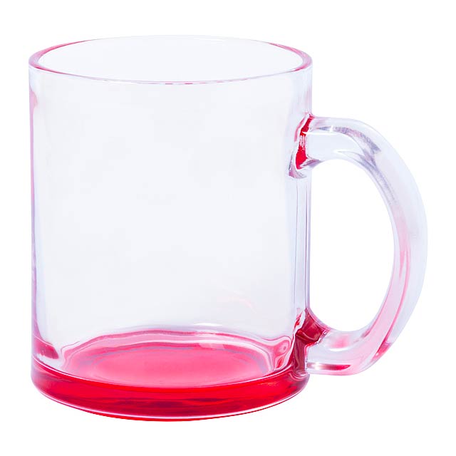 Bitrok - Glas-Tasse - Rot