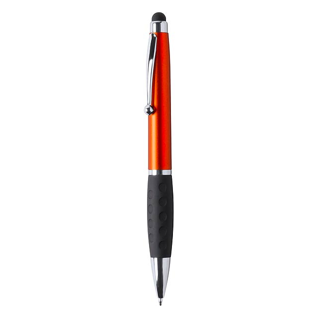 Heban dotykové kuličkové pero - oranžová