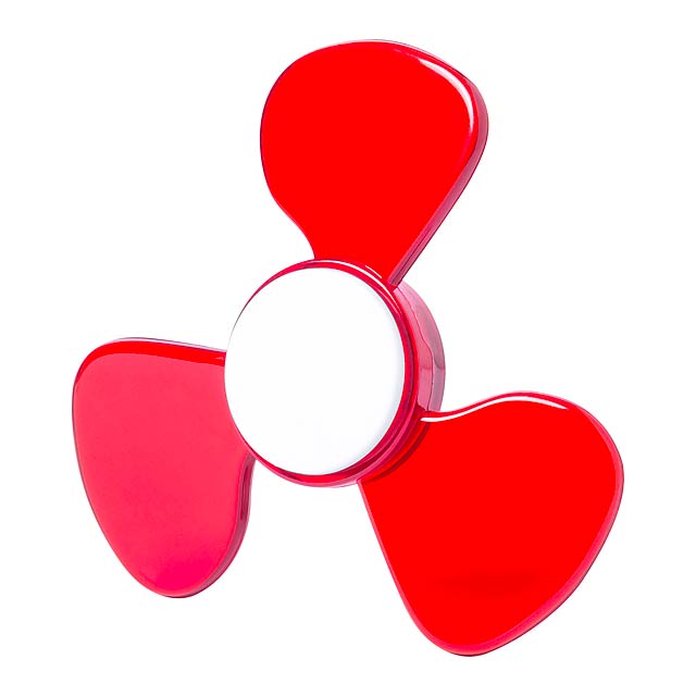 Bolty - fidget spinner - red