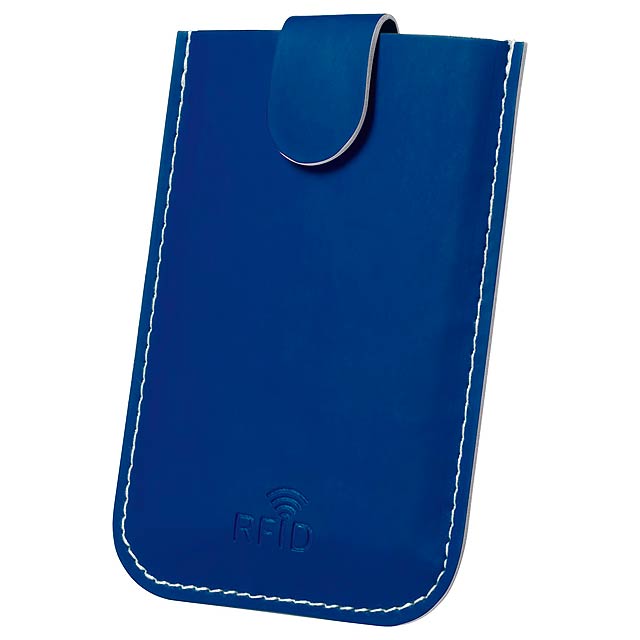 Serbin - credit card holder - blue
