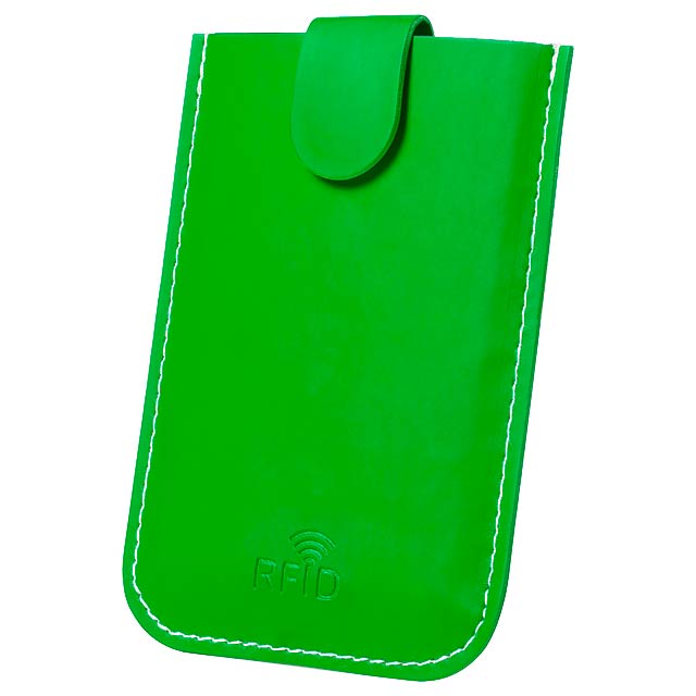 Serbin - credit card holder - green