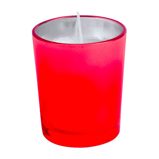 Nettax - scented candle, strawberry - red