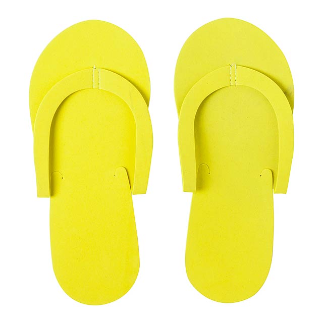 Yommy - beach slippers - yellow